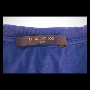 Authentic Louis Vuitton portrait print T-Shirt